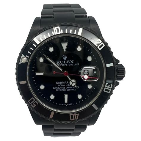 used rolex 16610 blacked out 2007|rolex 16610 price.